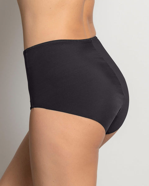 Panty clásico efecto invisible de control fuerte en abdomen#color_700-negro