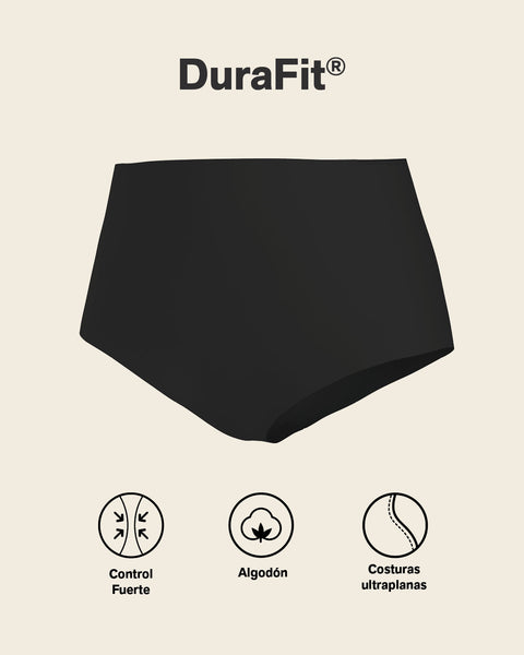 Panty clásico efecto invisible de control fuerte en abdomen#color_700-negro