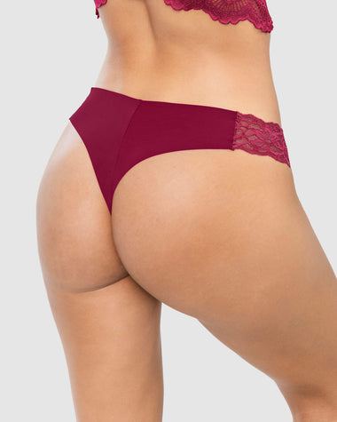 Colaless invisible con toques de encaje en laterales#color_a97-vino-medio