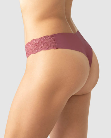 Colaless invisible con toques de encaje en laterales#color_b90-vino-medio