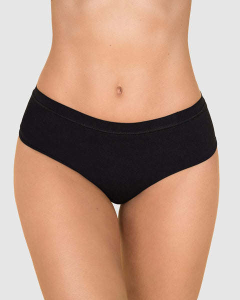 Panty cachetero invisible talla única comodidad total#color_700-negro