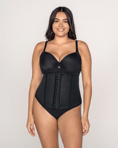 Faja cinturilla de control extrafuerte en látex#color_700-negro