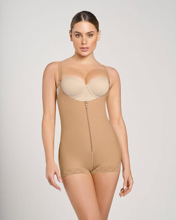 Faja estilo body de control fuerte que realza los glúteos#color_880-beige
