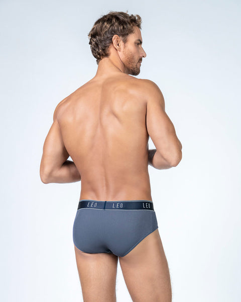 Bóxer brief de alta transpiración en microfibra ideal para uso diario#color_085-azul-grisaceo