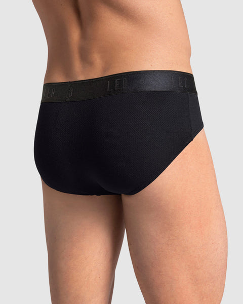 Bóxer brief de alta transpiración en microfibra ideal para uso diario#color_700-negro