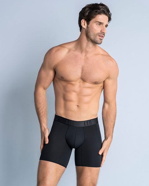 Bóxer deportivo con bolsillo lateral en microfibra#color_700-negro