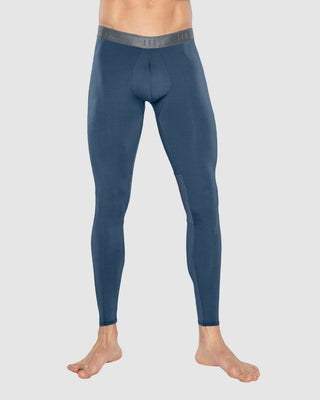 Calza deportiva en microfibra con mallas transpirables para hombre#color_589-azul