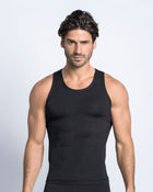 Camiseta de compresión moderada en abdomen y zona lumbar en algodón elástico