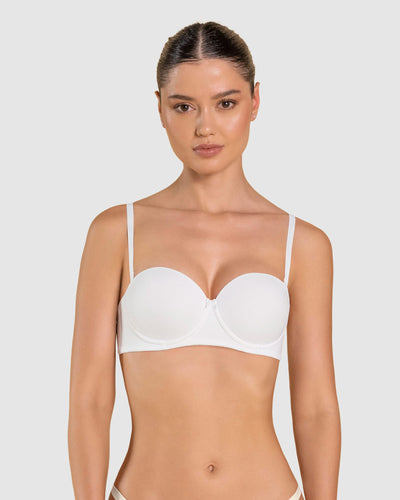 Sostén strapless con realce incorporado#color_000-blanco