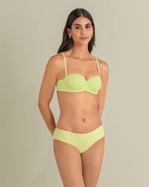 Sostén strapless con realce incorporado#color_696-amarillo-claro