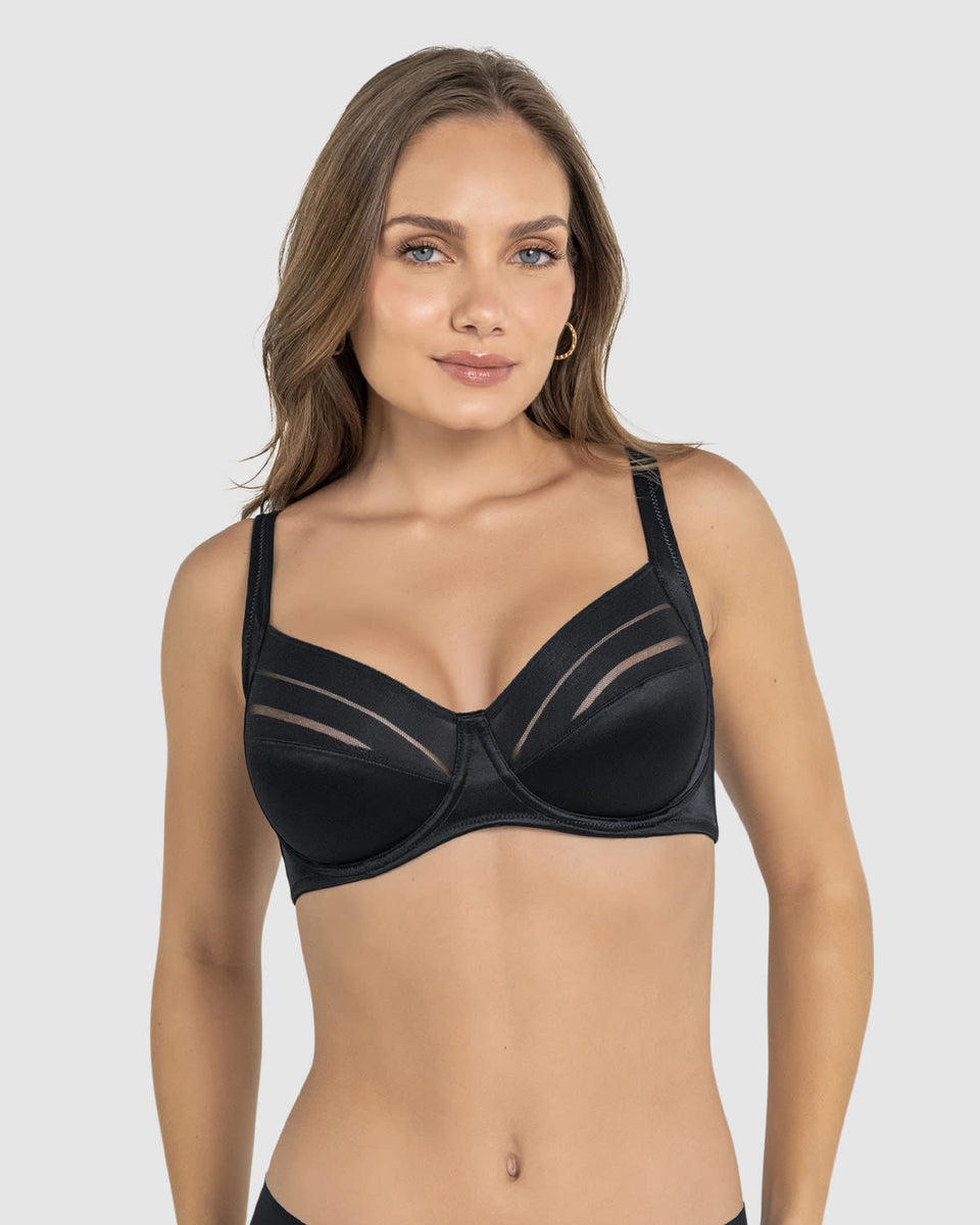 Sostén de buen cubrimiento ideal para busto pesado Natural Support