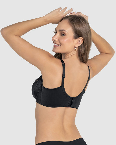 Sostén de buen cubrimiento ideal para busto pesado Natural Support#color_700-negro