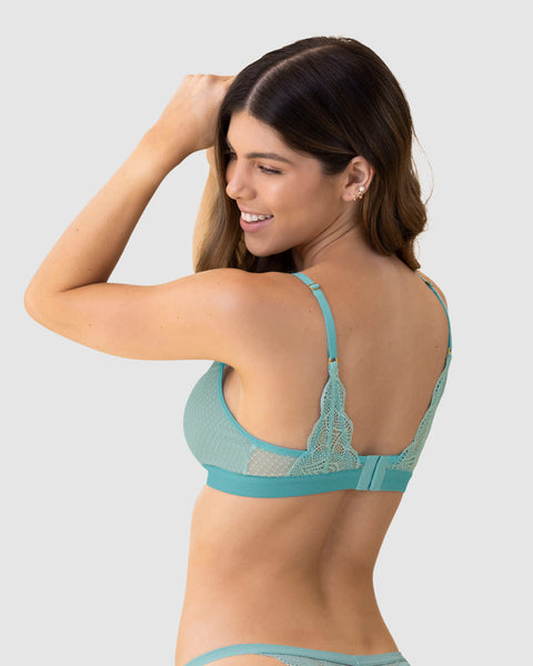 Bralette triangular en encaje y tul con detalle de ojal en escote#color_196-azul