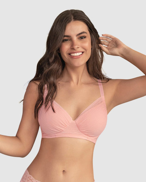 Brasier con cubrimiento total del busto Comfort fit#color_118-rosado