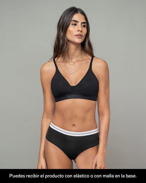 Bralette tipo top ultra cómodo y liviano#color_700-negro