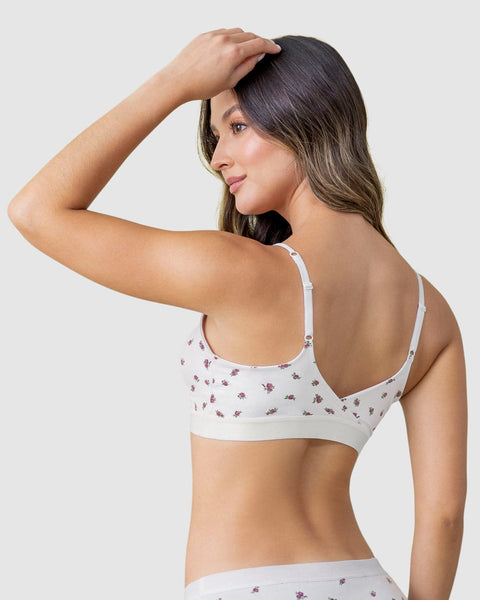 Bralette tipo top ultra cómodo y liviano#color_a58-estampado-flores-fondo-blanco