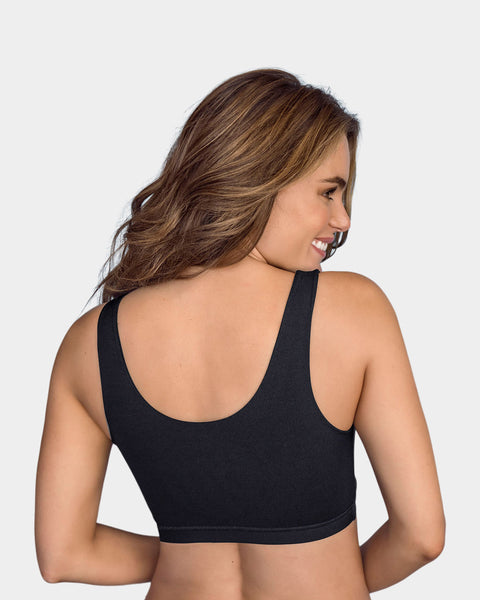 Top talla única ultracómodo con bolsillo interno para guardarlo pocket bra#color_700-negro