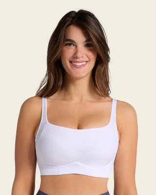 Brasier sin arco ultracómodo de alto soporte y cubrimiento Everyday bra#color_000-blanco