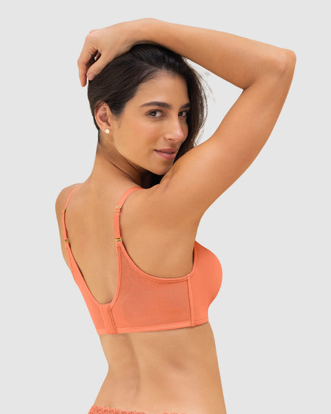 Sostén sin arco de realce alto incorporado Magical Bra#color_250-naranja