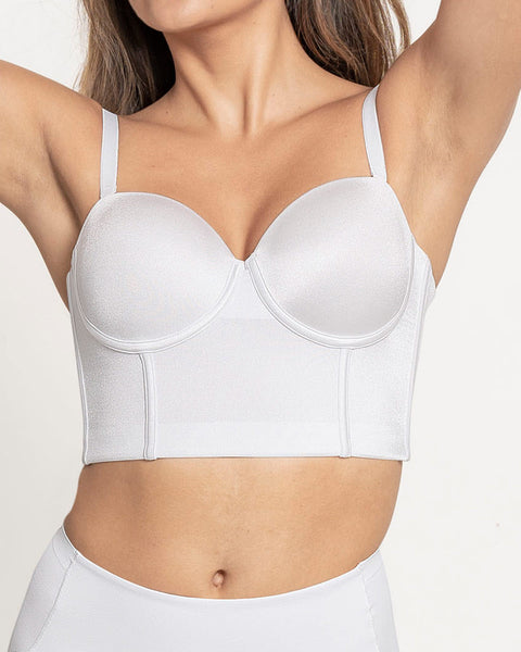 Brasier tipo bustier ideal como strapless#color_000-blanco