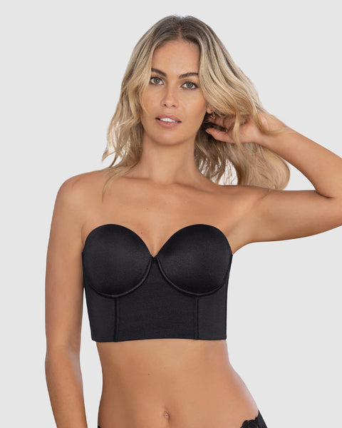 Sostén tipo bustier ideal como strapless#color_700-negro