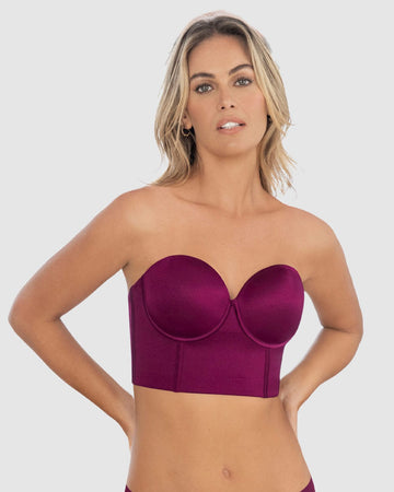 Brasier tipo bustier ideal como strapless#color_927-vino-tinto