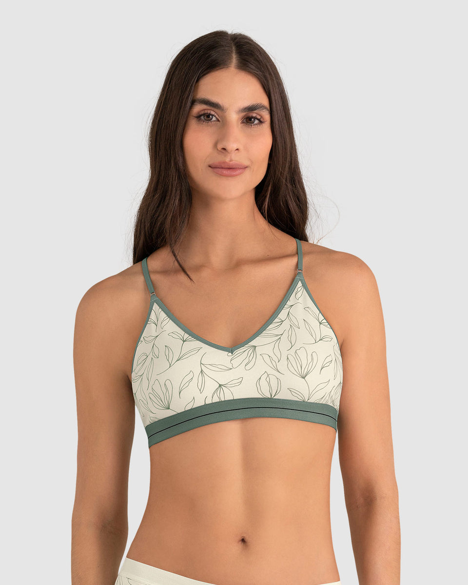 Top en algodón ultracómodo con breteles graduables