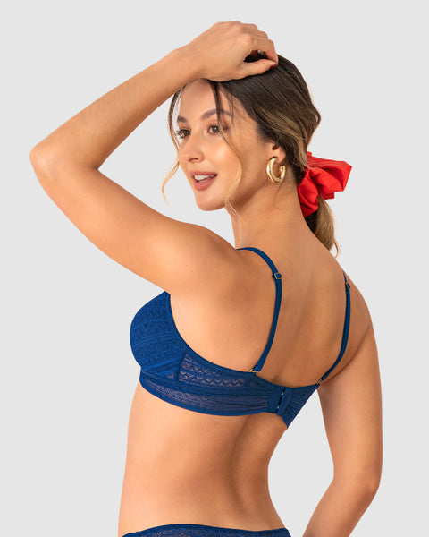 Bralette en encaje de textura ultrasuave#color_596-azul-osc