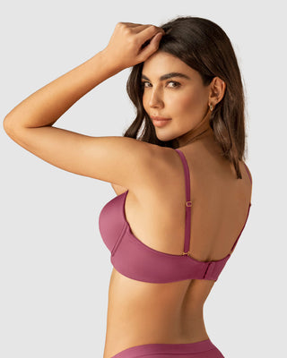 Sostén de realce alto con escote profundo#color_300-violeta