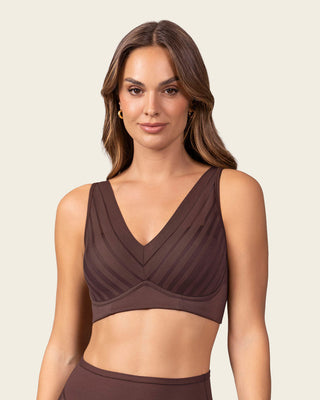 Sostén sin arco, alto cubrimiento en escote y espalda#color_c56-cocoa
