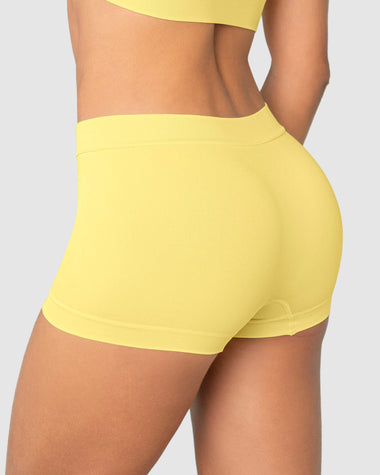 Bóxer en tecnología seamless de total comodidad#color_152-amarillo