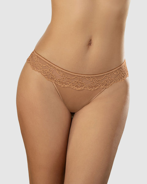 Calzón pantaleta en encaje y tul increíblemente sexy#color_206-ocre