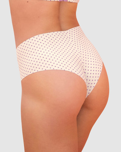 Pantaleta invisible tiro alto#color_b77-estampado-puntos-lila