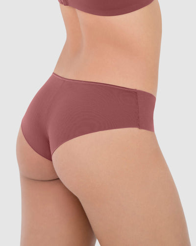 Calzón pantaleta con doble capa de tul en glúteos#color_194-vino-medio