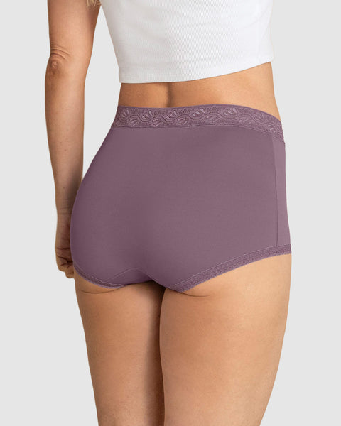 Pack x 3 calzones clásicos con toques de encaje#color_s28-vainilla-mora-azul