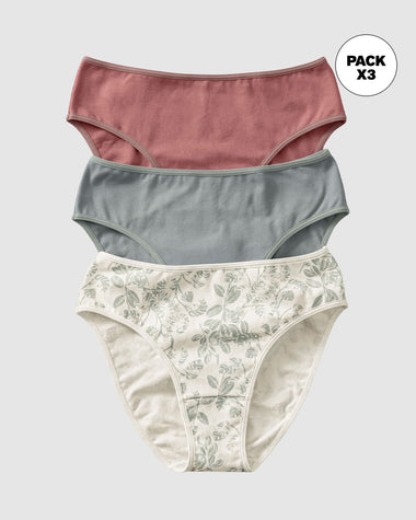 Paquete x3 panties tipo bikini con buen cubrimiento#color_s29-gris-palo-de-rosa-marfil-estampado