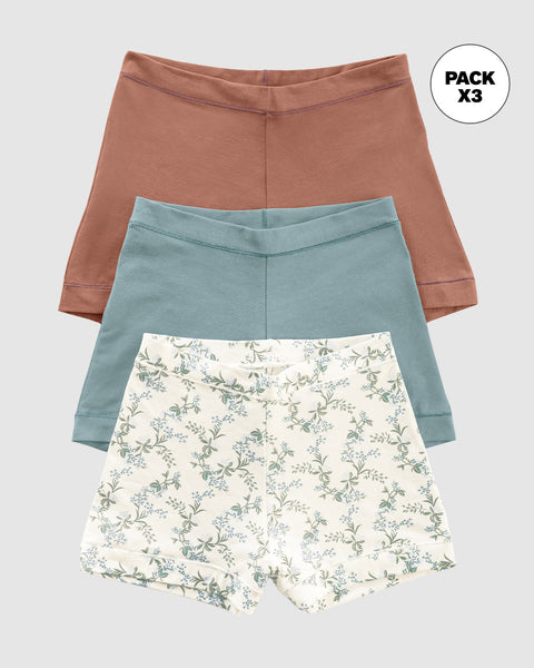 Pack x 3 bóxers con algodón elástico#color_s40-estampado-verde-azul-terracota