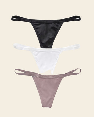 Pack x 3 tangas colaless de tiro bajo#color_s49-rosado-blanco-negro
