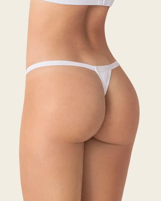 Pack x 3 tangas colaless de tiro bajo#color_s49-rosado-blanco-negro