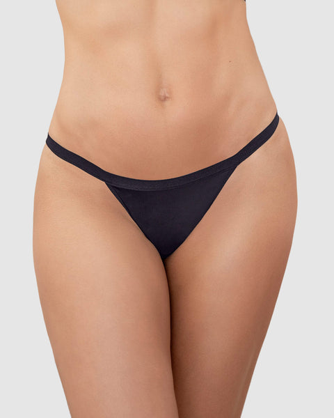 Pack x 3 tangas colaless de tiro bajo#color_s49-rosado-blanco-negro