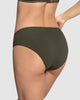 Paquete x3 Calzones tipo Bikini Clásicos y Confortables#color_s28-verde-vino-rosa