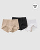 Paquete x3 panties de apariencia invisible#color_s02-blanco-negro-cafe-claro