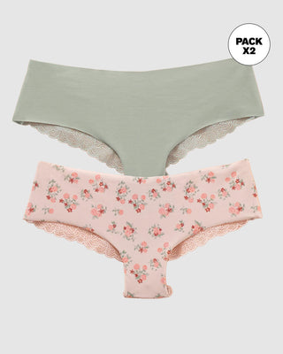 Calzones pantaletas descaderados paquete x 2#color_s50-fondo-rosado-estampado-gris-claro
