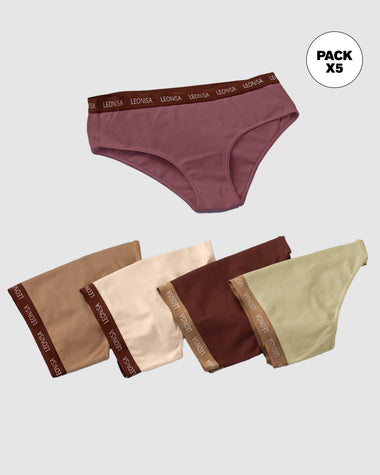 Paquete x5 panties estilo hipster#color_s04-palo-de-rosa-tabaco-verde-vino-rosa