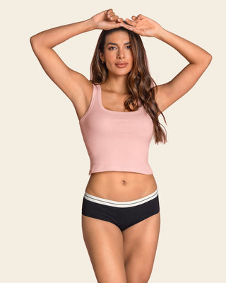 Pack x5 calzones estilo pantaleta#color_s12-perla-negro-cafe-claro
