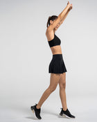 Falda deportiva con short interno con bolsillo