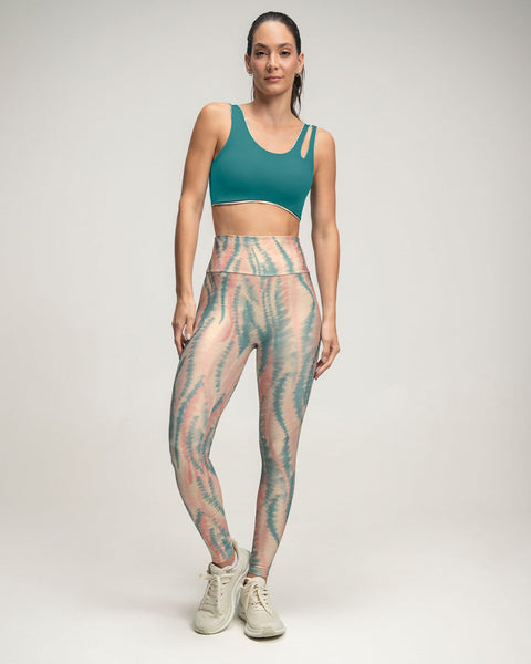Legging deportivo tiro alto con corte en glúteos tipo corazón#color_394-estampado-marmol