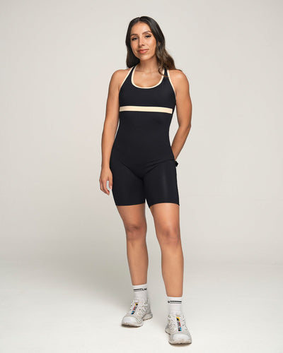 Enterito corto deportivo control suave de abdomen#color_700-negro