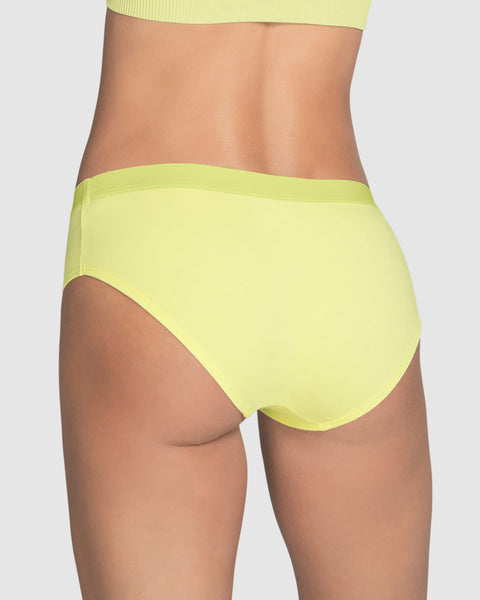 Pack x 3 calzones estilo pantaleta en algodón#color_s67-estampado-flores-amarillo-neon-negro