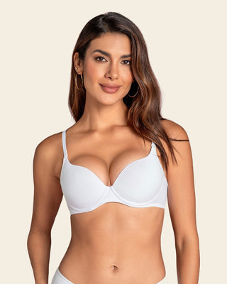 Sostén de realce medio con cargaderas multiusos#color_000-blanco